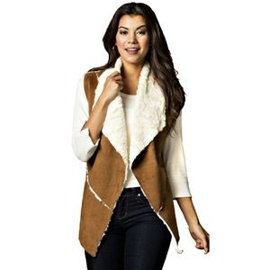 Leo & Nicole • Faux Shearling Vest